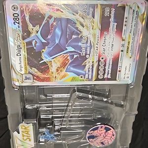 LARGE Origin Forme Dialga V Star Promo Pokémon Card